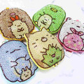 Japan San-X Glitter Deco Key Holder - Sumikko Gurashi / Neko & Zassou - 3