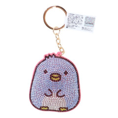 Japan San-X Glitter Deco Key Holder - Sumikko Gurashi / Penguin? Blue