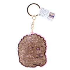 Japan San-X Glitter Deco Key Holder - Sumikko Gurashi / Tonkatsu Fried Pork