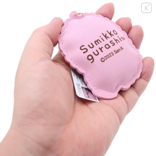 Japan San-X Glitter Deco Key Holder - Sumikko Gurashi / Tonkatsu Fried Pork - 2