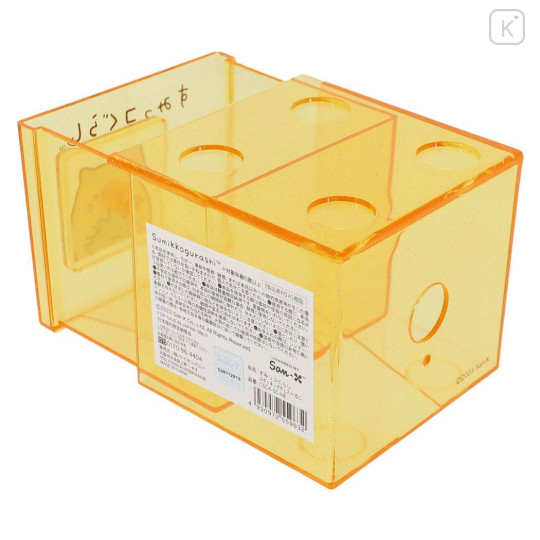 Japan San-X Stacking Chest Drawer - Neko / Clear Orange - 2