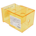 Japan San-X Stacking Chest Drawer - Neko / Clear Orange - 2