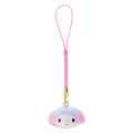 Japan Sanrio Original Face-shaped Bell Netsuke - My Melody - 1