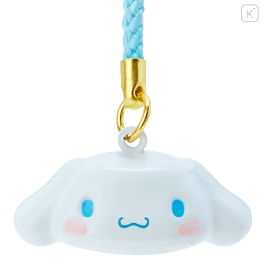 Japan Sanrio Original Face-shaped Bell Netsuke - Cinnamoroll - 2