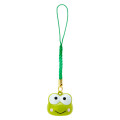 Japan Sanrio Original Face-shaped Bell Netsuke - Keroppi - 1