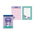 Japan Sanrio Mini Notepad - Kuromi / Retro - 1