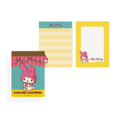 Japan Sanrio Mini Notepad - My Melody / Retro