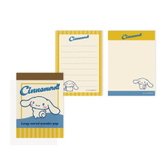 Japan Sanrio Mini Notepad - Cinnamoroll / Retro