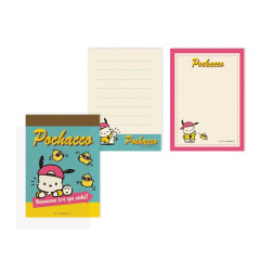 Japan Sanrio Mini Notepad - Pochacco / Retro