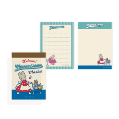 Japan Sanrio Mini Notepad - Marroncream / Retro