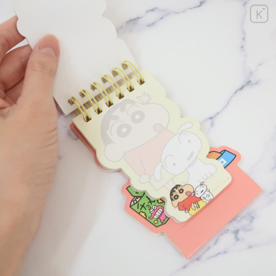 Japan Crayon Shin-chan Ring Memo Stand - Hi - 3