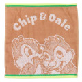 Japan Disney Jacquard Wash Towel Handkerchief - Chip & Dale / Whisper - 1