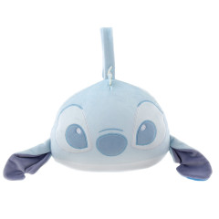 Japan Disney Store Travel Fluffy Neck Pillow Cushion - Stitch