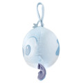 Japan Disney Store Travel Fluffy Neck Pillow Cushion - Stitch - 2