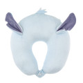 Japan Disney Store Travel Fluffy Neck Pillow Cushion - Stitch - 5