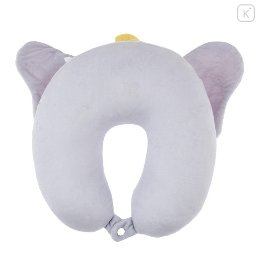 Japan Disney Store Travel Fluffy Neck Pillow Cushion - Dumbo - 6