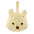 Japan Disney Store Travel Fluffy Neck Pillow Cushion - Pooh - 1