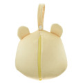 Japan Disney Store Travel Fluffy Neck Pillow Cushion - Pooh - 3