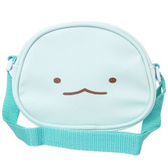 Japan San-X Kids Face-shaped Pochette Mini Shoulder Bag - Sumikko Gurashi / Tokage