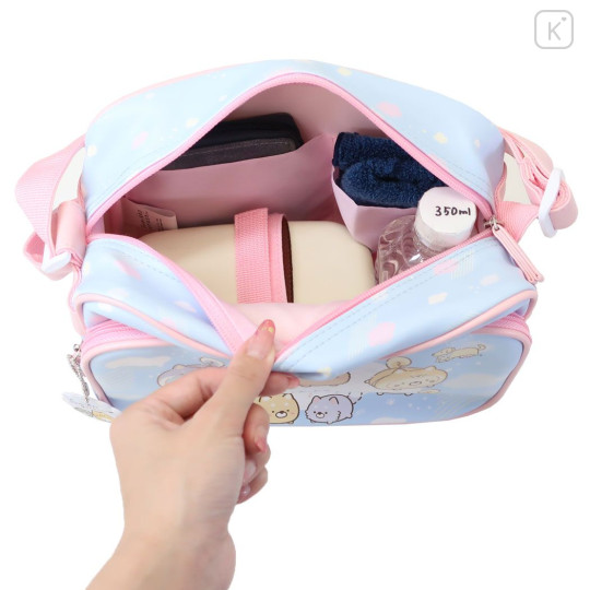 Japan San-X Kids Mini Shoulder Bag - Sumikko Gurashi / Dog Cosplay with Puppy Shiba Inu - 3