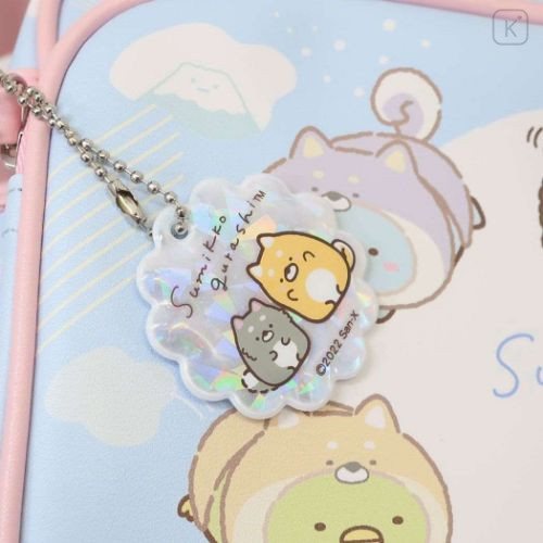 Japan San-X Kids Mini Shoulder Bag - Sumikko Gurashi / Dog Cosplay with Puppy Shiba Inu - 5