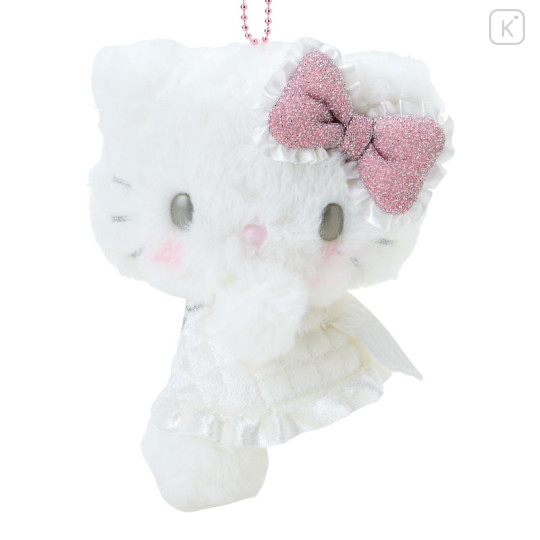 Japan Sanrio Original Mascot Holder - Hello Kitty Angel / Angel and Little Devil - 2