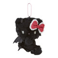 Japan Sanrio Original Mascot Holder - Hello Kitty Little Devil / Angel and Little Devil - 1