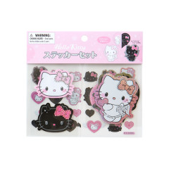 Japan Sanrio Original Sticker Set - Hello Kitty / Angel and Little Devil