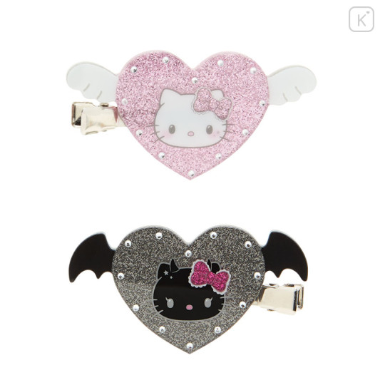 Japan Sanrio Original Bangs Clip - Hello Kitty : Angel and Little Devil ...