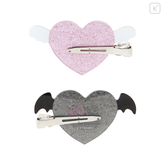 Japan Sanrio Original Bangs Clip - Hello Kitty : Angel and Little Devil - 3