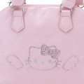 Japan Sanrio Original 2way Boston Bag - Hello Kitty Angel / Angel and Little Devil - 5