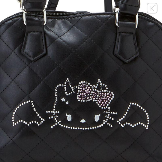 Japan Sanrio Original 2way Boston Bag - Hello Kitty Little Devil / Angel and Little Devil - 5