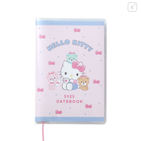 Japan Sanrio Original Pocket Datebook - Hello Kitty / 2025 - 1