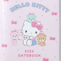 Japan Sanrio Original Pocket Datebook - Hello Kitty / 2025 - 2