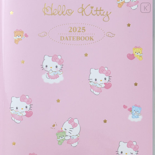 Japan Sanrio Original B6 Datebook - Hello Kitty / 2025 - 2