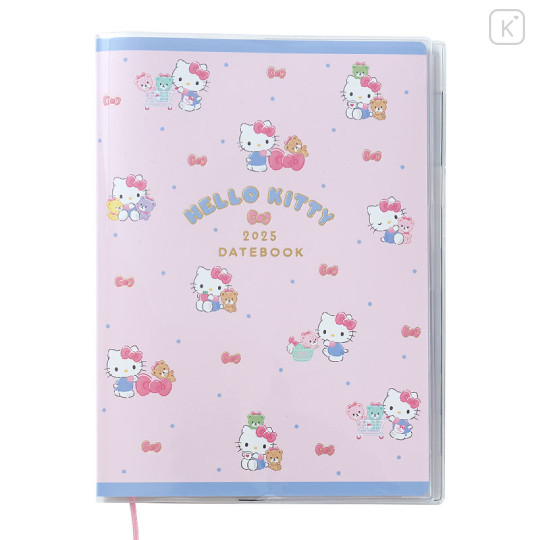 Japan Sanrio Original A5 Datebook - Hello Kitty / 2025 - 1