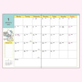 Japan Sanrio Original A5 Datebook - Hello Kitty / 2025 - 4