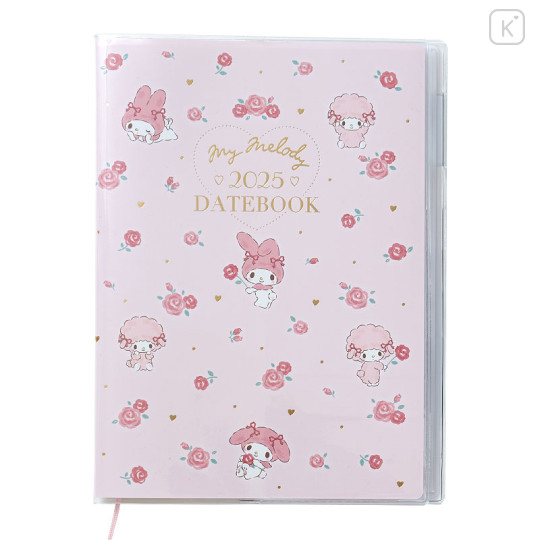 Japan Sanrio Original A5 Datebook - My Melody / 2025 - 1