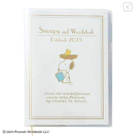 Japan Sanrio Original A5 Datebook - Snoopy / 2025 - 1