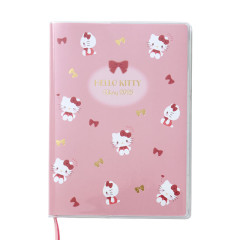 Japan Sanrio Original Horizontal Rule Type B6 Diary - Hello Kitty / 2025