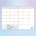 Japan Sanrio Original Horizontal Rule Type B6 Diary - Little Twin Stars / 2025 - 4