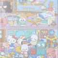 Japan Sanrio Original Horizontal Rule Type B6 Diary - Sanrio Characters / 2025 - 2