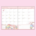 Japan Sanrio Original Horizontal Rule Type B6 Diary - Sanrio Characters / 2025 - 4