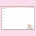 Japan Sanrio Original Horizontal Rule Type B6 Diary - Sanrio Characters / 2025 - 5