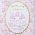 Japan Sanrio Original Block Type B6 Diary - My Melody / 2025 - 2