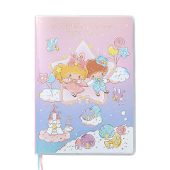 Japan Sanrio Original Block Type B6 Diary - Little Twin Stars / 2025