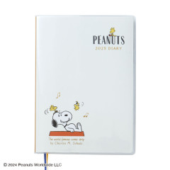 Japan Sanrio Original Block Type B6 Diary - Snoopy / 2025