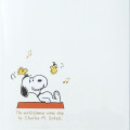 Japan Sanrio Original Block Type B6 Diary - Snoopy / 2025 - 2