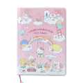 Japan Sanrio Original Block Type B6 Diary - Sanrio Characters / 2025 - 1