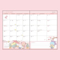 Japan Sanrio Original Block Type B6 Diary - Sanrio Characters / 2025 - 4